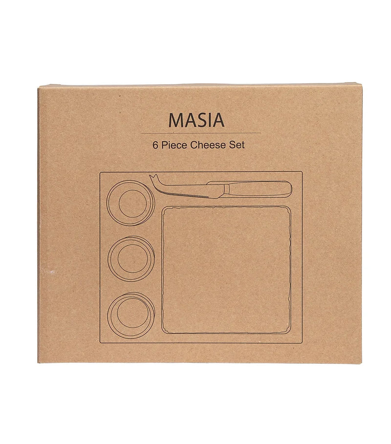 Masia 6-Piece Cheese Set