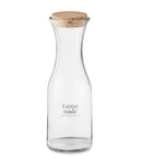 Recycled glass carafe