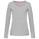 ST9720.Women's Claire V-neck Long Sleeve