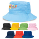 4363.Kids Twill Bucket Hat w/Toggle