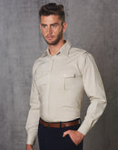 M7912 Men's Long Sleeve Military Shirt