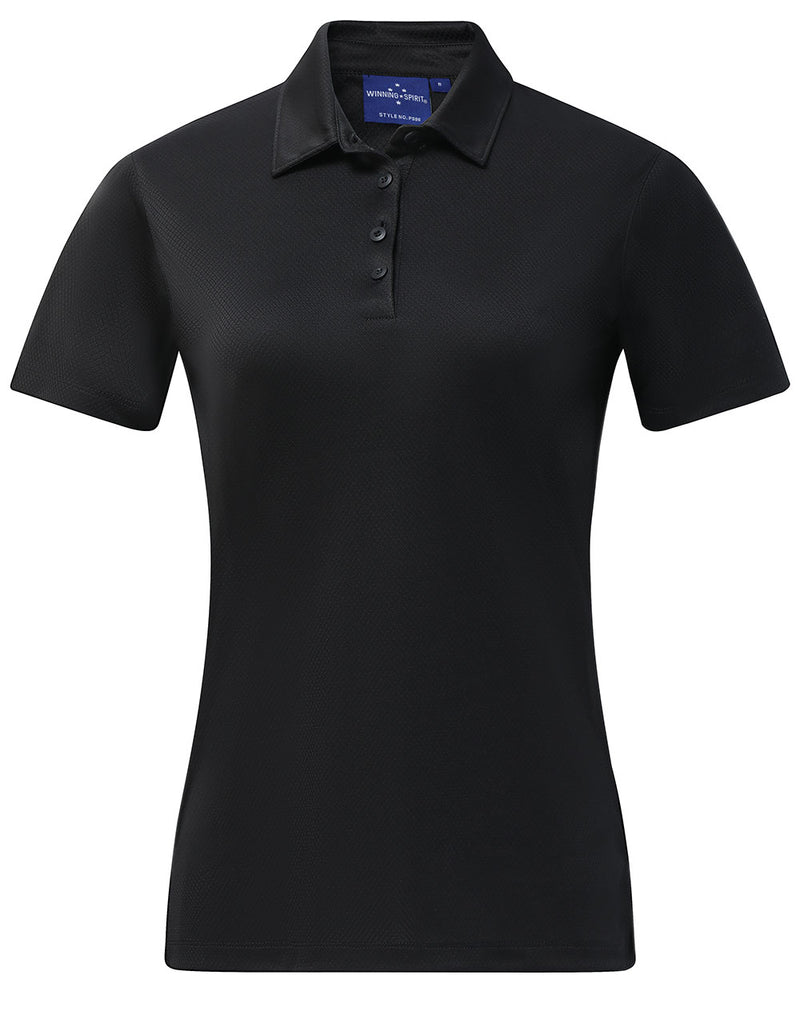 PS96 SUSTAINABLE JACQUARD KNIT POLO Ladies