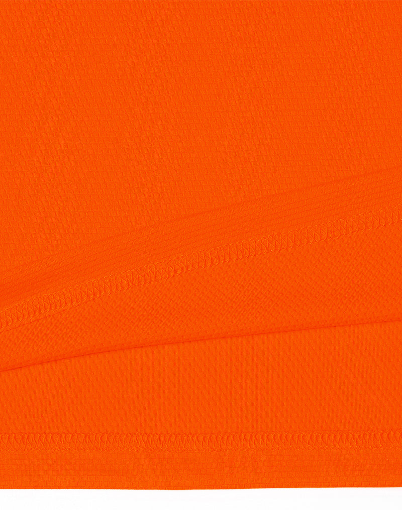 SW79 UNISEX HI-VIS BAMBOO CHARCOAL VENTED SS POLO