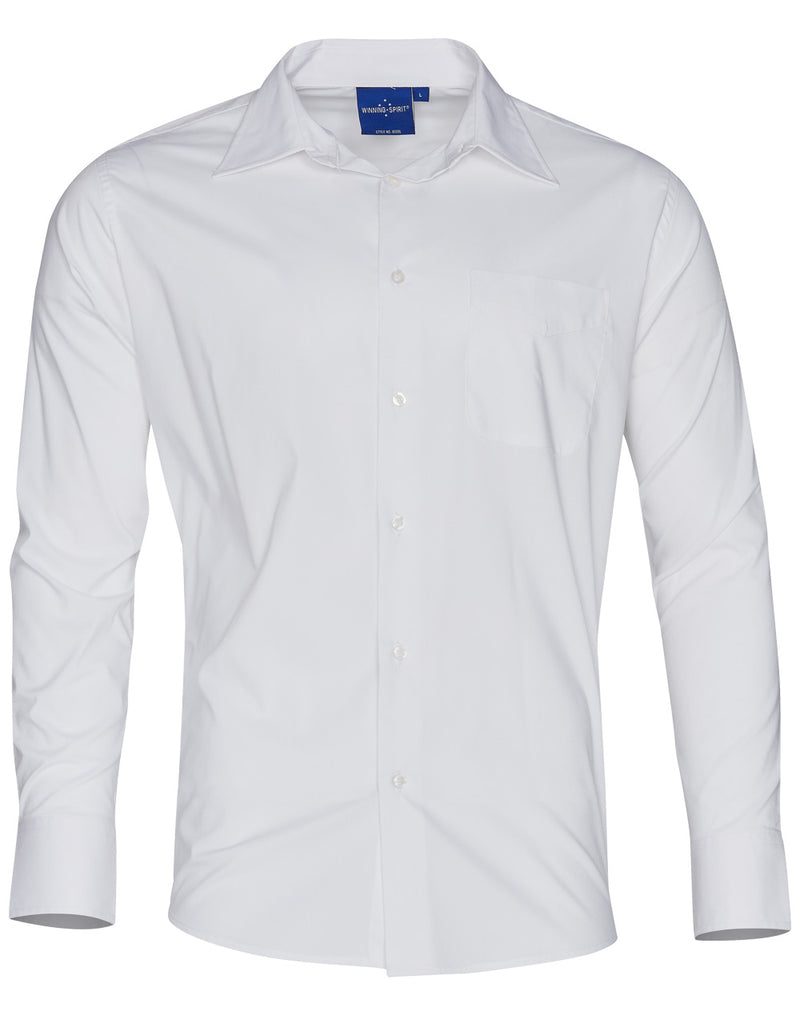 BS08L Men's Teflon Executive Long Sleeve Shirt