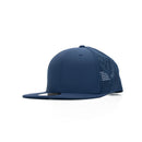 Peak 6 Panel Polyester Cap with Flat Visor, Perforated Sides
