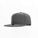 Clay 6 Panel Polyester Cap with Flat Visor