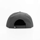 Clay 6 Panel Polyester Cap with Flat Visor