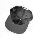 Clay 6 Panel Polyester Cap with Flat Visor