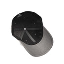 Nixon 6 Panel Cotton Spandex Stretch Cap with Fully Closed Back