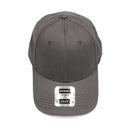 Nixon 6 Panel Cotton Spandex Stretch Cap with Fully Closed Back