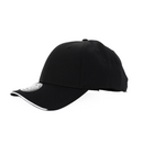 Baker 6-Panel Cap with Cotton Twill Contrast Piping