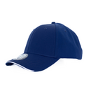 Baker 6-Panel Cap with Cotton Twill Contrast Piping