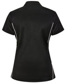 PS94 LADIES SUSTAINABLE POLY/COTTON CONTRAST SS POLO