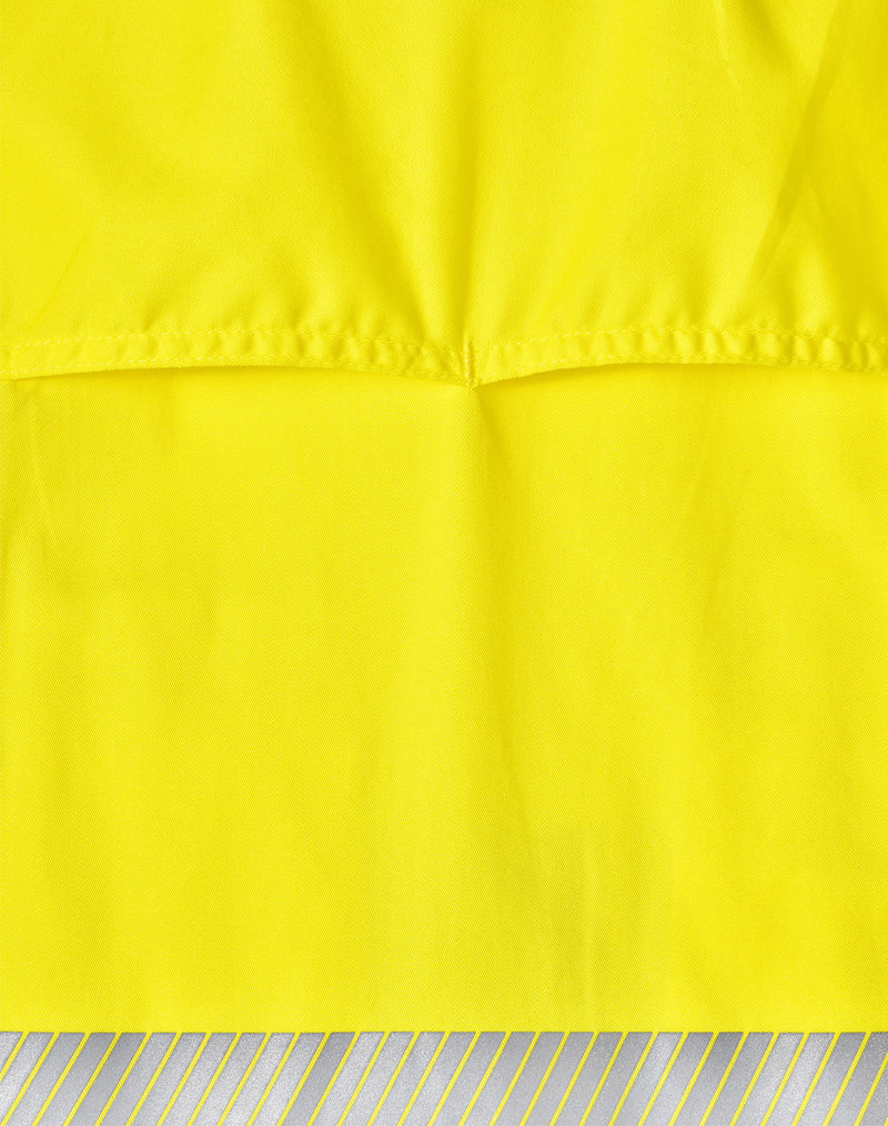 SW83 UNISEX HI VIS COOL-BREEZE SAFETY LS SHIRT (SEGMENTED TAPE)