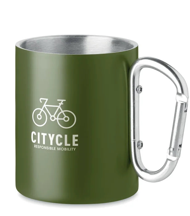 Trumba Mug with carabiner