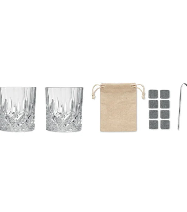 Whiskey Set in Bamboo Box