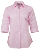 M8110Q BARKLEY LADIES TAPED SEAM 3/4 SLEEVE SHIRT