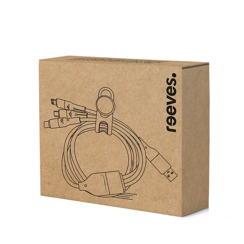 6-in-1 charging cable with LED display