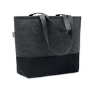 Duo Indico Felt Shopping Bag
