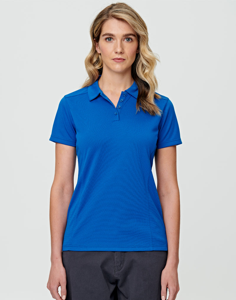 PS88 BAMBOO CHARCOAL CORPORATE SHORT SLEEVE POLO Ladies