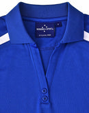 PS94 LADIES SUSTAINABLE POLY/COTTON CONTRAST SS POLO