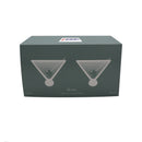 Aura Iridescent Martini Glasses