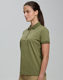 PS72 Ladies Ultrafine Cotton Pique Short Sleeve Polo