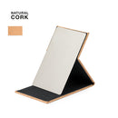 Tambour Cork Pocket Mirror