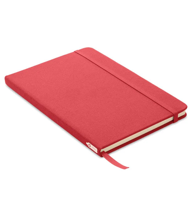 A5 notebook with hard 600D RPET cover