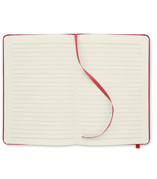 A5 notebook with hard 600D RPET cover