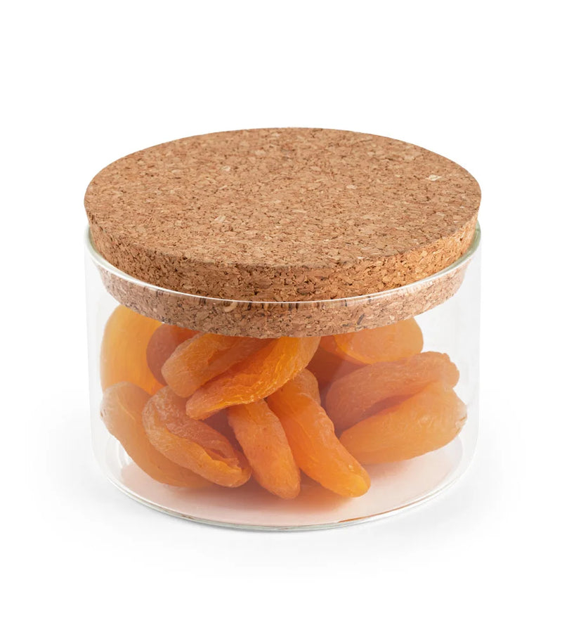 Spice 380ml Glass Jar with Cork Lid