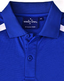 PS93K KIDS SUSTAINABLE POLY/COTTON CONTRAST SS POLO