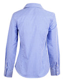 M8320L Ladies’ Multi-Tone Check Long Sleeve Shirt
