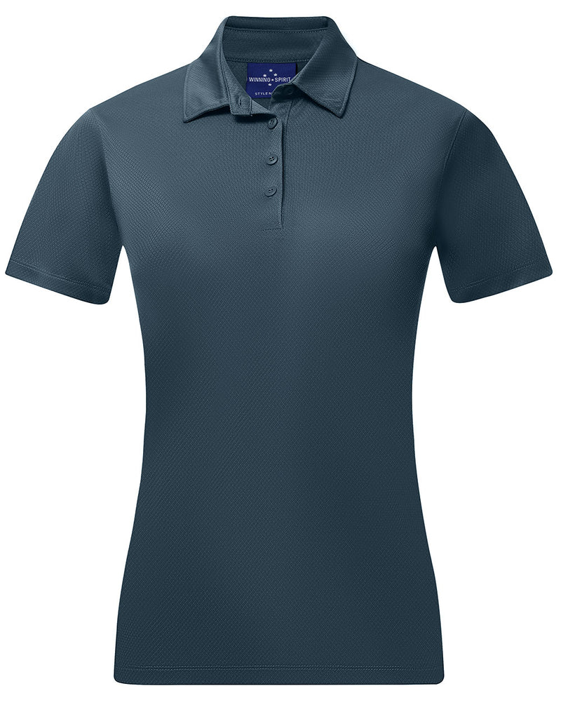 PS96 SUSTAINABLE JACQUARD KNIT POLO Ladies