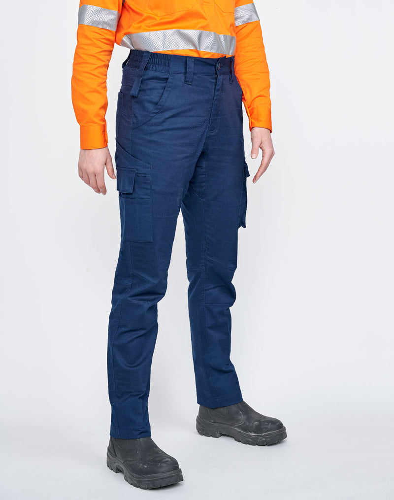 WP26 UNISEX COTTON STRETCH RIP-STOP WORK PANTS