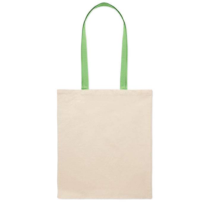 Coloured Handles Cotton Tote