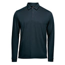 PLX-1M.Men's Nevada L/S Micro Pique Polo