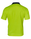SW01CD High Visibility CoolDry Short Sleeve Polo