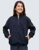 FL02Y Kids Half Zip Collar Fleece Sweat