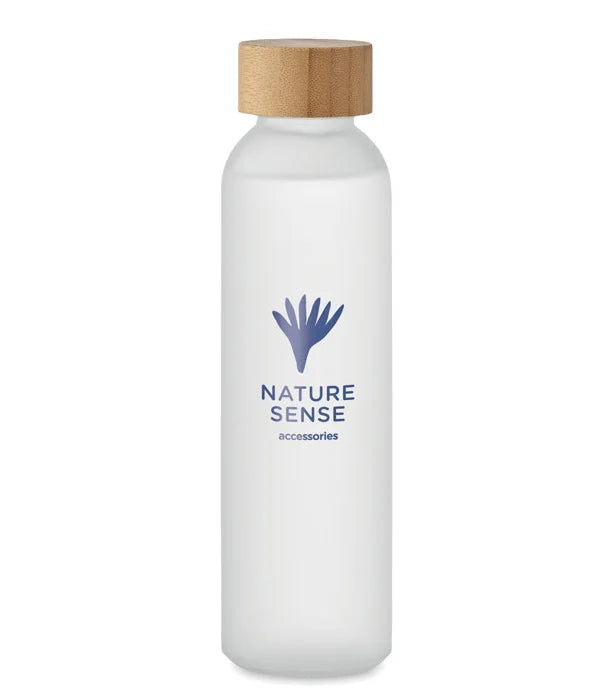 Abe Frosted Glass Bottle