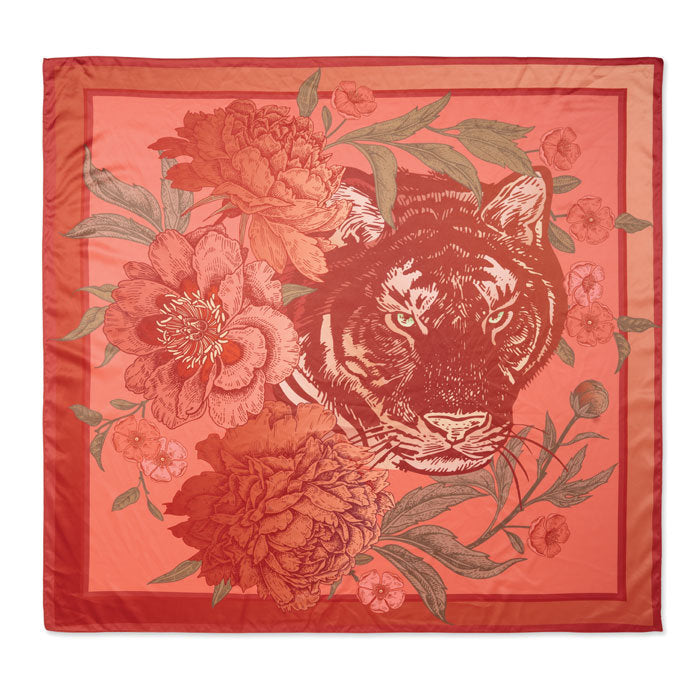 Recycled Satin Shawl