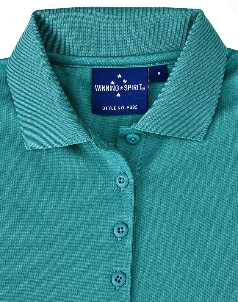 PS92 LADIES SUSTAINABLE POLY/COTTON CORPORATE SS POLO
