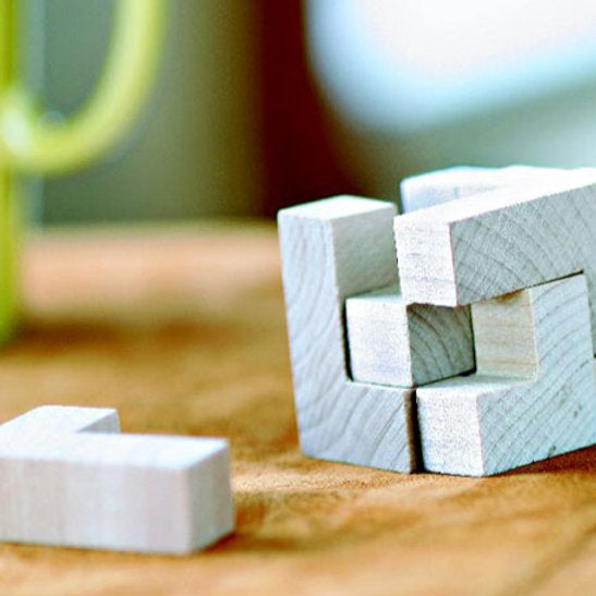 Trikesnats Wooden Cube Puzzle