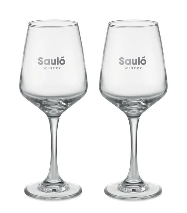 Set of 2 Wine Glasses