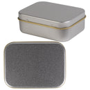 LL321.Silver Rectangular Tin