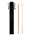 Gold Reusable Straw