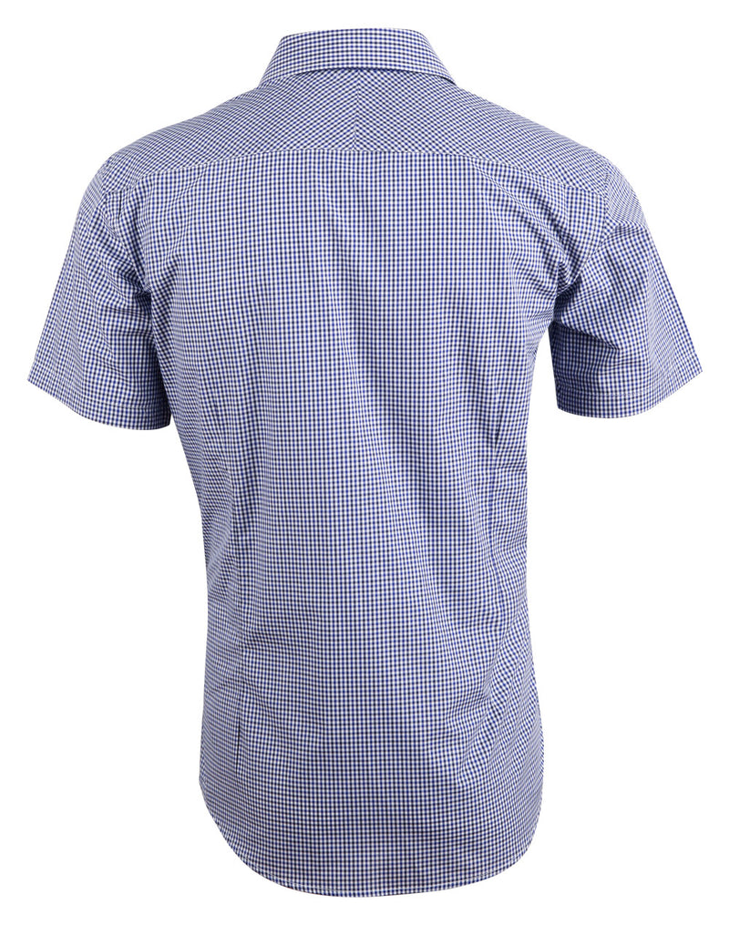M7320S Men’s Multi-Tone Check Short Sleeve Shirt