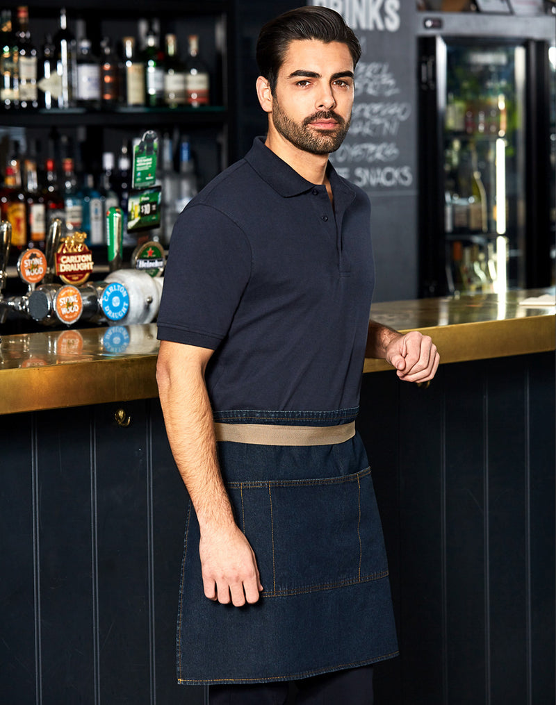 AP10 - East Village Half Denim Apron