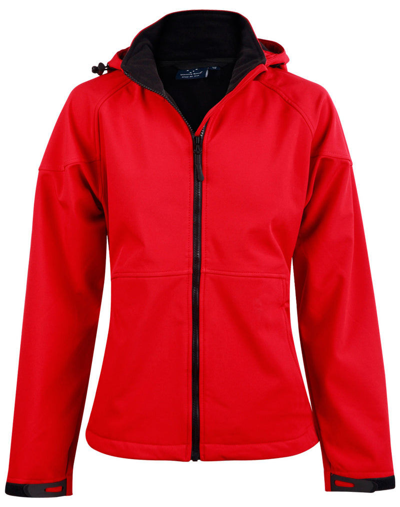 JK34 ASPEN Softshell Hood Jacket Ladies'