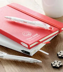 A5 notebook with hard 600D RPET cover